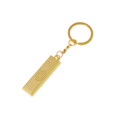 GOLD BAR NFC KEYCHAIN