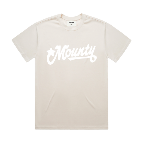 MOUNTY ECRU TEE