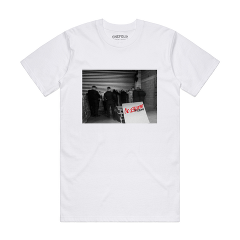 NO PROMO WHITE TEE