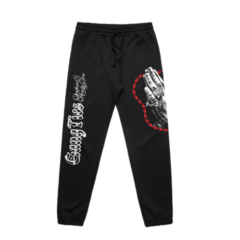 PRAYER HANDS TRACK PANTS